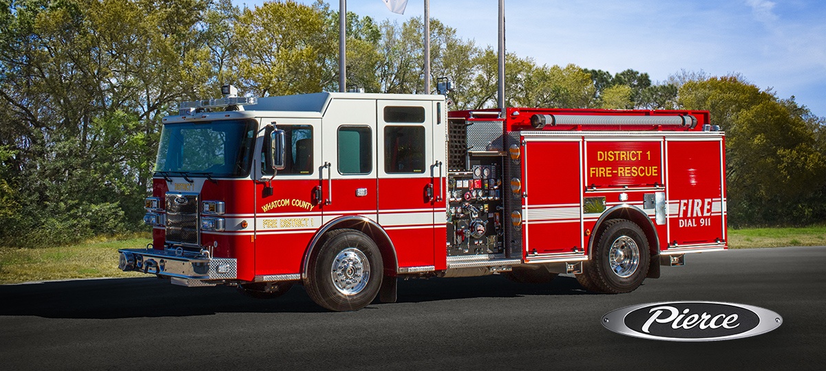 County Fire District 1 Pumper